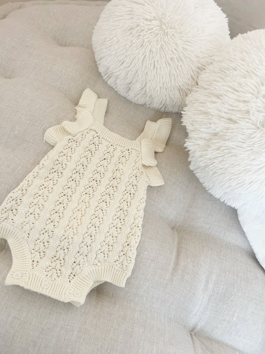 Nova knit romper (pre order)