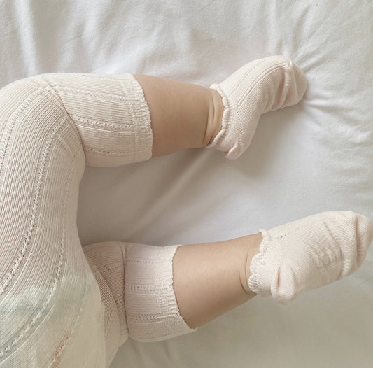 Aya legging & sokken set licht roze