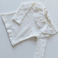 Nora ruffle shirt wit
